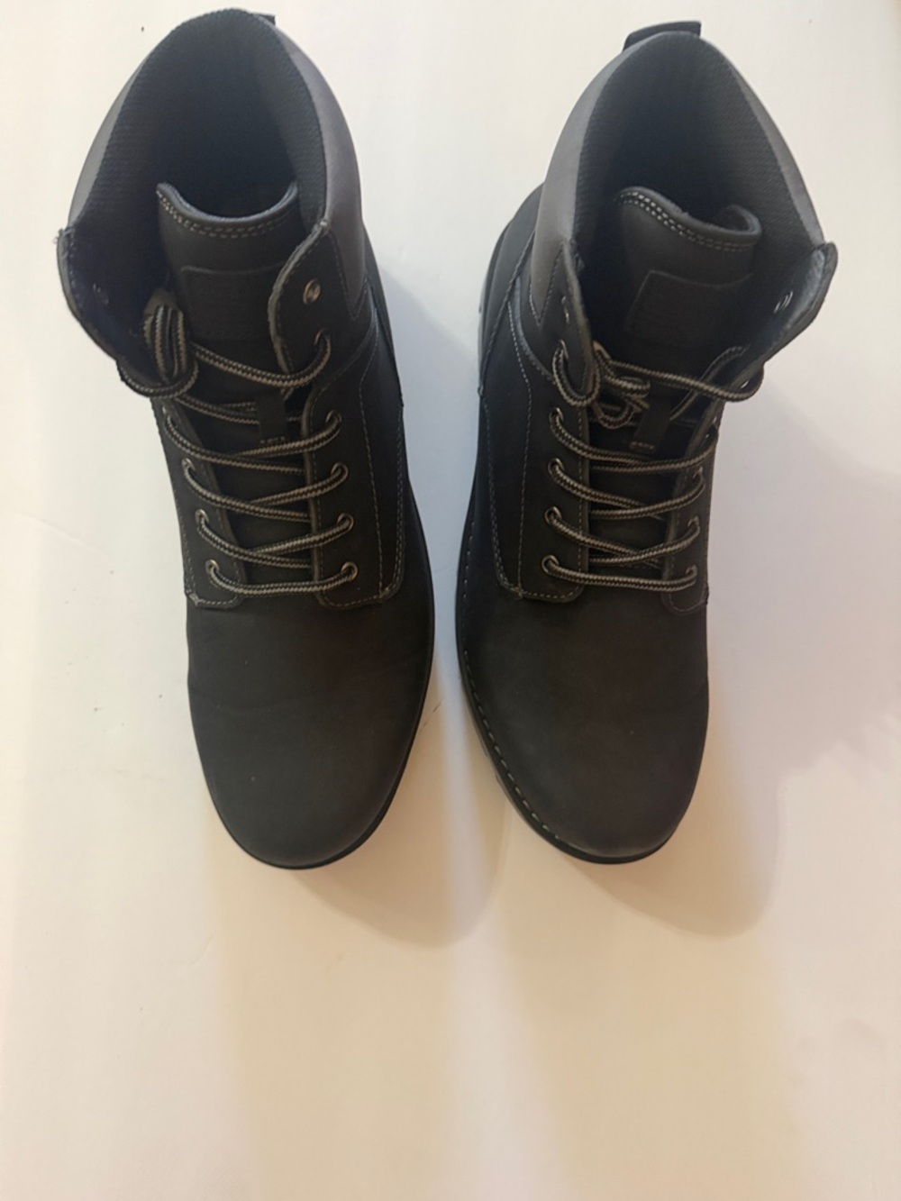 Levi's Men's Charles Neo Rugged Black Lace-Up Ankle Boots Size 12